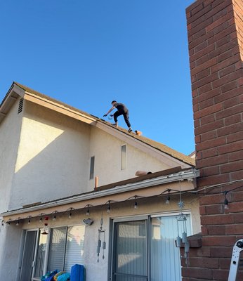 Roof Vent Cap Installation on Two-Story Home - Installed a vent cap on a rooftop duct pipe of a two-story home. The job required safe roof access, working at height, and securely fitting the cap to protect the vent from rain, debris, and pests. Quick, clean, and professionally done!