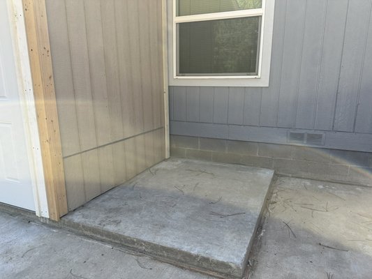 Small shed for generator - This project was for solar company's customer that wanted a shed for their generators and propane tanks.  The pad was poured and I needed to come up with a design for a shed that opened from the top, front, and fit below their window.