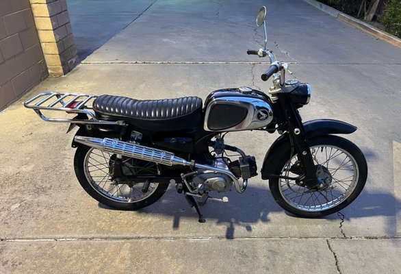 Suzuki RV-90 and Honda 110 - Suzuki RV90 was left in a field for 20 years customer dropped off and brought it back to life
Honda ca110 that sat for 15 years and was brought back to running condition after a full motor rebuild Suzuki RV-90 and Honda 110 - Suzuki RV90 was left in a field for 20 years customer dropped off and brought it back to life
Honda ca110 that sat for 15 years and was brought back to running condition after a full motor rebuild