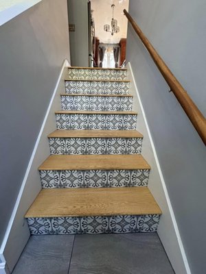 Recent Renovation! - We built them a brand new Trex Deck and upgraded their entryway with some beautiful mosaic porcelain tile work. Some of the nicest and most hospitable people we’ve ever had the pleasure of working with, we just wanted to say thank you!