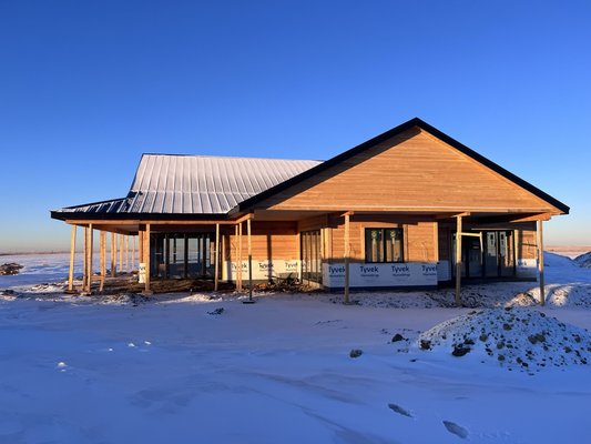 Stain home in Elizabeth, Colorado - Here we have a custom ranch home in Elizabeth, Colorado ￼