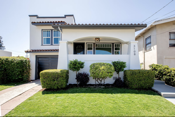 3108 SANTA CLARA AVE - https://katemccaffrey.com/listings-2024-3108-santa-clara/

Location! Location! Built in 1924 in Alameda's highly desirable East End just one block to Lincoln Park and its pool and its myriad of activities and with the bustle of downtown Park St only 3/4 miles away, this lovely vintage home features two generously-sized bedrooms, one bathroom, formal living and dining rooms, an eat-in kitchen, laundry room and an attached garage. Set back from the street, the home offers picturesque curb appeal with Craftsman styling that includes a wide, covered front porch with inverted columns, a roof with terracotta tile accents, and lots of mature, low-maintenance landscaping.

Inside, the formal living and dining rooms offer many preserved original features. The living room has oversized windows overlooking the front porch, providing views and plenty of natural light. Built-in bookcases sit beneath transom windows on either side of a handsome stone fireplace, and a vintage hardwood floor that continues into the rest of the home. The dining room, also sunny and bright, has a built-in mirrored sideboard cabinet and a new stylish light fixture. The kitchen, off the dining room, has a breakfast nook, and has been refreshed with quartz counters, fresh paint and new cabinet hardware.

The bathroom and one of the home's bedrooms are situated adjacent to the dining room and kitchen on the main level, while the second bedroom is on an upper split level. Both bedrooms are very generously sized, and have picture rails, windows placed on both sides of the room for abundant light, hardwood floors and custom closet organizers for ample closet storage. The bathroom is easily accessible from both bedrooms, and has a tub/shower combination and a window for natural light.

Conveniently located just minutes to Encinal Market, and award winning Edison Elementary and Lincoln Middle schools, this attractive home also offers easy access to over 100 Park Street restaurants, bars, businesses and amenities, the South Shore Center and the Alameda Beach. Lincoln Park is just 100’ away with its offerings of pickleball, bocce, basketball, baseball and sports fields, plus a pool and large play structure! Nearby AC Transit, as well as ferries at the Seaplane, Main Street and Harbor Bay terminals makes for easy commuting to San Francisco! Freshly painted both inside and out and given new light fixtures and refreshed landscaping, this charming home is move-in-ready and waiting for new owners!