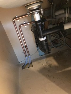 Jobs done in 2022 - Water heater was old and wasn’t heating up the water they called us and we installed a brand new water put everything up to code. We also cleared the kitchen line and main line Jobs done in 2022 - Water heater was old and wasn’t heating up the water they called us and we installed a brand new water put everything up to code. We also cleared the kitchen line and main line