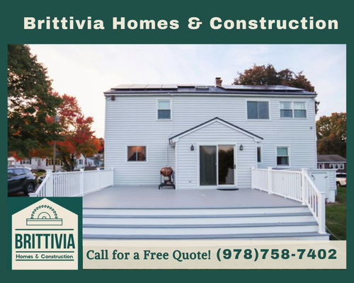 Brittivia Deck Project (Oct 2022) - We finished up this beautiful backyard deck in Dracut, MA. Check it out! We build custom decks & porches to meet your needs, so call for a free quote today! Brittivia Deck Project (Oct 2022) - We finished up this beautiful backyard deck in Dracut, MA. Check it out! We build custom decks & porches to meet your needs, so call for a free quote today!