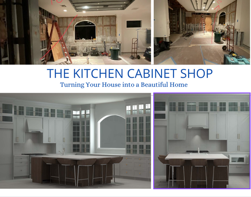 Kitchen remodel in progress - After seeing out drawing the homeowner fired their designer and hired us because we experts at using every inch of space correctly. Please notice the before photos the sink was facing the window and the island was extending into the living room and there was a wall blocking the view of the ocean. In our design the homeowner will be at the island for her sink, sharing her time with her family and we removed a part of the wall and built a coffee station so she can now have a clear view of the ocean. Keep watching to see how this project completes! Kitchen remodel in progress - After seeing out drawing the homeowner fired their designer and hired us because we experts at using every inch of space correctly. Please notice the before photos the sink was facing the window and the island was extending into the living room and there was a wall blocking the view of the ocean. In our design the homeowner will be at the island for her sink, sharing her time with her family and we removed a part of the wall and built a coffee station so she can now have a clear view of the ocean. Keep watching to see how this project completes!