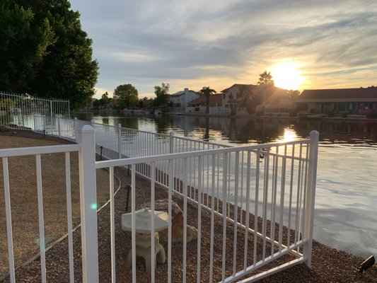 Elegant Lakefront Fencing - Secure the View. Enhance the Peace.
Transform your lakeside community with expertly crafted wrought iron fencing—built to provide both safety and style. Our custom metalwork blends seamlessly into beautiful waterfront landscapes, allowing residents to enjoy serene views and sunset reflections with complete peace of mind. Elegant Lakefront Fencing - Secure the View. Enhance the Peace.
Transform your lakeside community with expertly crafted wrought iron fencing—built to provide both safety and style. Our custom metalwork blends seamlessly into beautiful waterfront landscapes, allowing residents to enjoy serene views and sunset reflections with complete peace of mind.