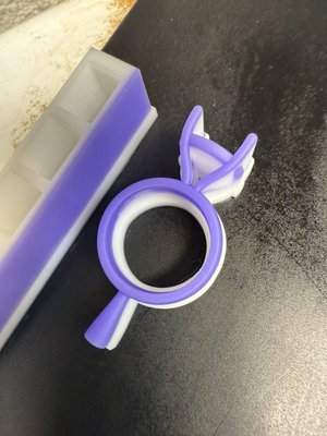 Custom made engagement ring - We custom made the ring from scratch for our client! Here you see already designed 3 D image that is printed into a wax… next picture is already ready ring to be shipped to our customer. It was lab grown diamond and 14k white gold custom made setting that we just finished creating Custom made engagement ring - We custom made the ring from scratch for our client! Here you see already designed 3 D image that is printed into a wax… next picture is already ready ring to be shipped to our customer. It was lab grown diamond and 14k white gold custom made setting that we just finished creating