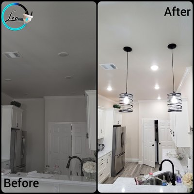 Electrical Work - Led lighting breakers replacement boxes outlets ceiling fans chandelier all electrical projects