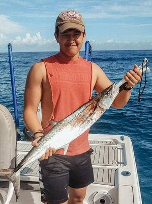 Nearshore Fishing Trips - Enjoy your ride while we go out 15 miles off the coast of Myrtle Beach and Murrells Inlet, SC. Depending on the year, we target: King Mackerel, Spanish Mackerel, Cobia, Flounder, Bull Reds, Weakfish, Spadefish, Black Drum, Black Sea Bass, and Sheepshead. WE CLEAN AND BAG YOUR FISH FOR YOU. Nearshore Fishing Trips - Enjoy your ride while we go out 15 miles off the coast of Myrtle Beach and Murrells Inlet, SC. Depending on the year, we target: King Mackerel, Spanish Mackerel, Cobia, Flounder, Bull Reds, Weakfish, Spadefish, Black Drum, Black Sea Bass, and Sheepshead. WE CLEAN AND BAG YOUR FISH FOR YOU.