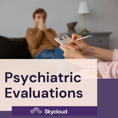 Psychiatric Evaluations - Comprehensive evaluations to better understand your mental health needs and determine appropriate treatment. Psychiatric Evaluations - Comprehensive evaluations to better understand your mental health needs and determine appropriate treatment.