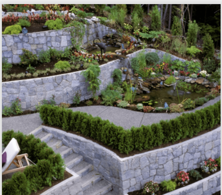 Retaining Walls - We design and build retaining walls that not only add visual interest to your landscape but also effectively manage slope and drainage issues on your property. Retaining Walls - We design and build retaining walls that not only add visual interest to your landscape but also effectively manage slope and drainage issues on your property.