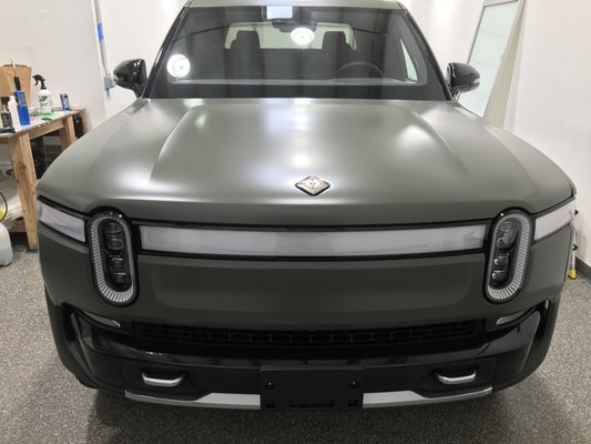 Rivian R1T Xpel Stealth - Full Xpel Stealth Wrap and Exoshield WPF Rivian R1T Xpel Stealth - Full Xpel Stealth Wrap and Exoshield WPF