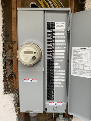 Panel upgrade from a 100 amp to 200 amps - We will upgrade your panel with complicate satisfaction! Panel upgrade from a 100 amp to 200 amps - We will upgrade your panel with complicate satisfaction!
