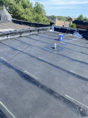 Aluminum Coating - Our company specializes in all roofs. Flat, shingle, modified. Modified rubber system. Roof maintenance Aluminum roof coating TPO Rubber roof system. We serve commercial, residential & industrial. We are a family owned business since 1989.