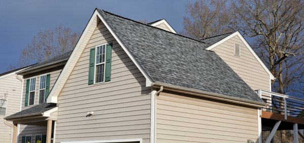 roof replacement with existing solar panels - This is a full roof replacment due to storm damage. we are replacing the existing 3 tab roof with a premium fiberglass architectural shingle rated for 130mph winds roof replacement with existing solar panels - This is a full roof replacment due to storm damage. we are replacing the existing 3 tab roof with a premium fiberglass architectural shingle rated for 130mph winds