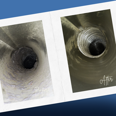 Dryer Vent Cleaning with Rotobrush - Our technician used a Rotobrush paired with a cleaning solution to remove built-up lint, debris, and blockages from this dryer vent. The before image shows a clogged vent, restricting airflow and increasing the risk of overheating or even fire hazards. The after image reveals a fully cleared and restored vent, ensuring better airflow, improved dryer efficiency, and enhanced home safety.
Blocked dryer vents don’t just reduce performance—they can also be a serious fire hazard. At EnviroGreen, we don’t just clean; we ensure your entire system runs smoother, safer, and more efficiently, all while using eco-friendly methods.
📞 Don’t wait until it’s a problem—request a quote today! Dryer Vent Cleaning with Rotobrush - Our technician used a Rotobrush paired with a cleaning solution to remove built-up lint, debris, and blockages from this dryer vent. The before image shows a clogged vent, restricting airflow and increasing the risk of overheating or even fire hazards. The after image reveals a fully cleared and restored vent, ensuring better airflow, improved dryer efficiency, and enhanced home safety.
Blocked dryer vents don’t just reduce performance—they can also be a serious fire hazard. At EnviroGreen, we don’t just clean; we ensure your entire system runs smoother, safer, and more efficiently, all while using eco-friendly methods.
📞 Don’t wait until it’s a problem—request a quote today!