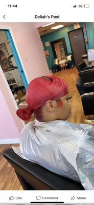 Everyone’s work - This is a variety of work from multiple stylists
