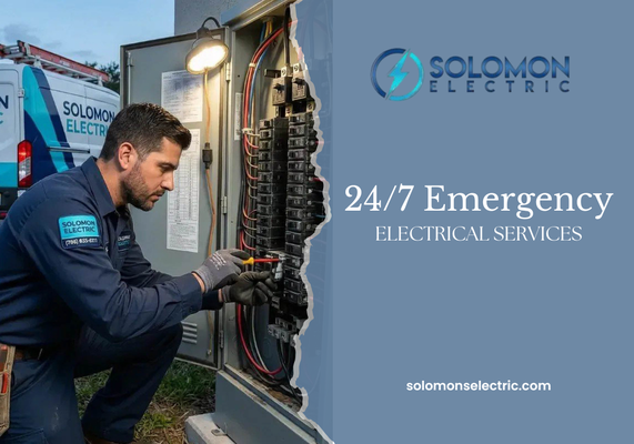 24/7 Emergency Electrical Rescue - When power goes out or you smell something burning, you need a licensed electrician immediately. Our 24/7 emergency team responds fast to power outages, sparking outlets, tripped breakers, and electrical hazards. We quickly diagnose the issue, make safe repairs, and restore power with minimal downtime — protecting your home and family day or night. 24/7 Emergency Electrical Rescue - When power goes out or you smell something burning, you need a licensed electrician immediately. Our 24/7 emergency team responds fast to power outages, sparking outlets, tripped breakers, and electrical hazards. We quickly diagnose the issue, make safe repairs, and restore power with minimal downtime — protecting your home and family day or night.