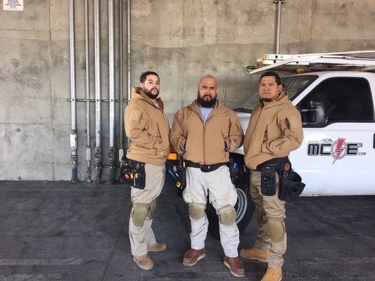 Meet the Electrical crew - meet the mc=e 3 Crew Meet the Electrical crew - meet the mc=e 3 Crew