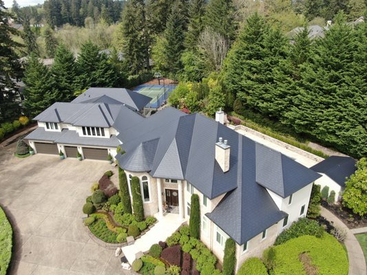 Black Slate- Lake Oswego - Transformed this Lake Oswego home with a new Black Slate roof, ensuring longevity and peace of mind for years to come. Black Slate- Lake Oswego - Transformed this Lake Oswego home with a new Black Slate roof, ensuring longevity and peace of mind for years to come.