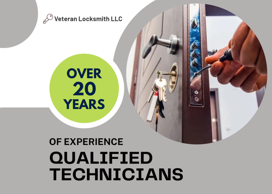 Over 20 Years of Experience - We have over 20 years of experience! Also, our team comprises qualified and trustworthy locksmith technicians who prioritize your safety and satisfaction in every service we provide.
