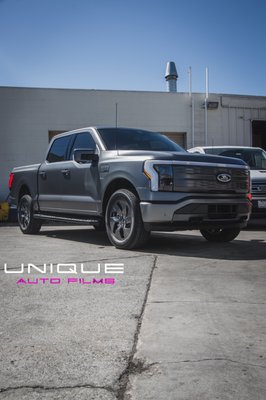 2022 Ford F-150 Lightning ⚡️ - FULL BODY XPEL STEALTH ☑️
CERAMIC PRO ☑️
INTERIOR CERAMIC PRO ☑️
XR PLUS WINDOWS TINT ☑️

New F-150 is ready to take on the road with style and confidence! Protected with @xpel and @ceramicpro there’s nothing to get in the way of this EV-powered monster!

Looking to protect your car?
Visit our website for more information!