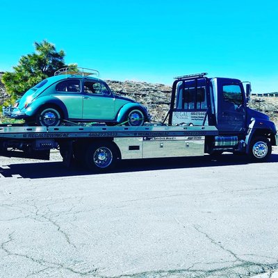 Classic car transporting - Transportation of a classic Volkswagen bug from munds park to Phoenix