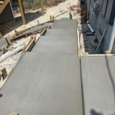 Concrete walkways and stairs. - a look at some of the designs and walkways we offer.