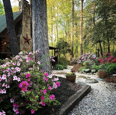 Exterior Landscaping Improvements - All new pathways, mulch, pavers, pathway rocks, landscaping timbers. Exterior Landscaping Improvements - All new pathways, mulch, pavers, pathway rocks, landscaping timbers.
