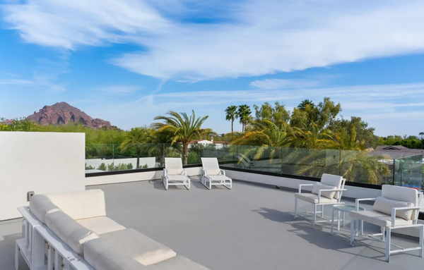 Paradise Valley Recoating - we recoated this beautiful Paradise Valley house and repainted the balcony/siding as well! No Short cuts with our team! We are KB1 licensed with over 40 years in development, so we can execute on almost all construction needs Paradise Valley Recoating - we recoated this beautiful Paradise Valley house and repainted the balcony/siding as well! No Short cuts with our team! We are KB1 licensed with over 40 years in development, so we can execute on almost all construction needs