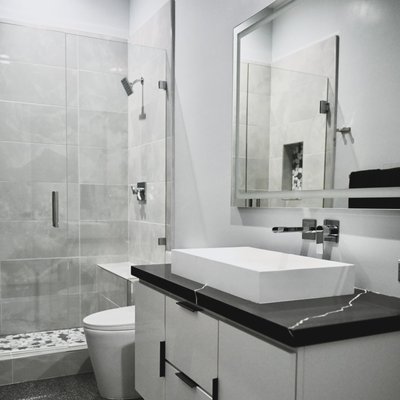 El Dorado Hills - Minimalist Bathroom Remodel - We recently completed a stunning minimalist clean space for a new build in El Dorado Hills, CA. Contact us today for a consultation and let us help you create your dream space. El Dorado Hills - Minimalist Bathroom Remodel - We recently completed a stunning minimalist clean space for a new build in El Dorado Hills, CA. Contact us today for a consultation and let us help you create your dream space.