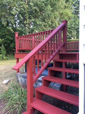 Deck Repair 2020 - Old faded deck needed revamping and we got it handled. Deck Repair 2020 - Old faded deck needed revamping and we got it handled.