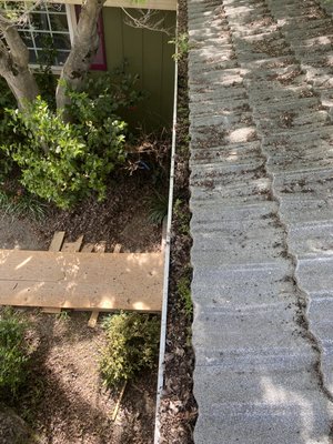 Clean up the gutters - Clean up the gutters services, we offer clean the downspouts, the whole roof and we guarantee our work.