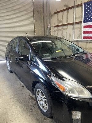 2017 Toyota Prius All Around tint - Customer has children and wanted something to reduce the heat and sun beaming on them. So we recommended an All Around Tint using Black Pearl Nano-Ceramic offering 87% Heat reduction and 99% UV Protection.
Customer was very happy in the end. 2017 Toyota Prius All Around tint - Customer has children and wanted something to reduce the heat and sun beaming on them. So we recommended an All Around Tint using Black Pearl Nano-Ceramic offering 87% Heat reduction and 99% UV Protection.
Customer was very happy in the end.