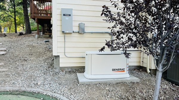 In big bear area 
We added a 22KW stand by generator - Thanks for the trust 
We did this installation with permits in the big bear area