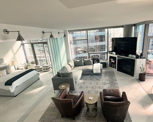 Condo Renovation with Tile - In our recent project, we addressed water-damaged floors in a stunning downtown condo boasting floor-to-ceiling windows. Opting for tile flooring was a strategic move, not only for its aesthetic appeal but also for its resilience against future water damage. With durability that withstands the demands of pets, children, and heavy foot traffic, tile emerges as an ideal solution, ensuring both longevity and style in this high-traffic urban space. Condo Renovation with Tile - In our recent project, we addressed water-damaged floors in a stunning downtown condo boasting floor-to-ceiling windows. Opting for tile flooring was a strategic move, not only for its aesthetic appeal but also for its resilience against future water damage. With durability that withstands the demands of pets, children, and heavy foot traffic, tile emerges as an ideal solution, ensuring both longevity and style in this high-traffic urban space.