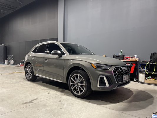 Car Detailing - Customer was looking to do a full exterior and interior detail. We provided our best services like a professional hand wash, foam soap, paint sealant, vacuuming, and leather treatment.