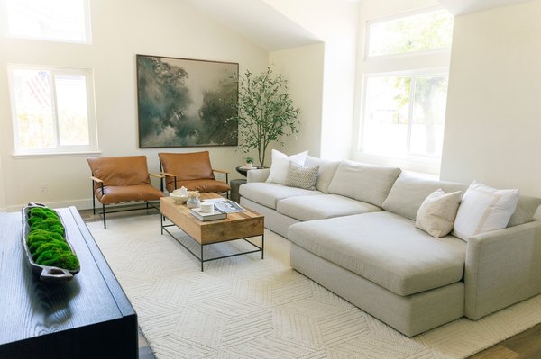 Earthy, Airy, & Bright Full Home Refresh - This full house refresh transformed the space from dark and basic to bright and airy with layered textures, earthy neutrals, and comfortable and inviting furniture with curated accents to polish off the space. Earthy, Airy, & Bright Full Home Refresh - This full house refresh transformed the space from dark and basic to bright and airy with layered textures, earthy neutrals, and comfortable and inviting furniture with curated accents to polish off the space.