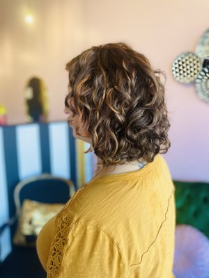 Curly Before and after Specialty Curl cut - Before and after pics of a specially cut for curly hair don’t by Jinny Mae Curly Before and after Specialty Curl cut - Before and after pics of a specially cut for curly hair don’t by Jinny Mae