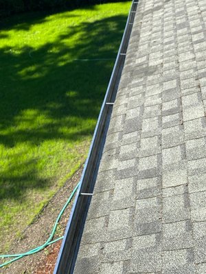 Roof and Gutter Clean Up - Customer let the Moss and Pine Needles take over. They called us up and we put the Moss and pine needles in there place! 5 Star Service and gave them a Senior discount. We always offer discounts to our senior citizens! Roof and Gutter Clean Up - Customer let the Moss and Pine Needles take over. They called us up and we put the Moss and pine needles in there place! 5 Star Service and gave them a Senior discount. We always offer discounts to our senior citizens!