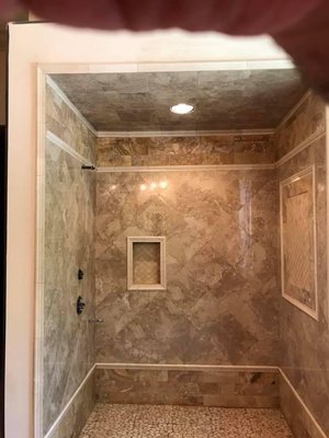 A few shower installations - Various showers showcasing different available options. A few shower installations - Various showers showcasing different available options.