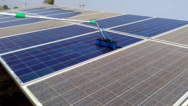 Solar Panel Cleaning - Maximize your energy output with our specialized solar panel cleaning services. Dust, pollen, and bird droppings can reduce your solar panels’ efficiency by up to 25%. Our gentle, non-abrasive cleaning techniques restore your panels to optimal performance—boosting your energy savings and extending the lifespan of your investment. Available for both homes and businesses. Solar Panel Cleaning - Maximize your energy output with our specialized solar panel cleaning services. Dust, pollen, and bird droppings can reduce your solar panels’ efficiency by up to 25%. Our gentle, non-abrasive cleaning techniques restore your panels to optimal performance—boosting your energy savings and extending the lifespan of your investment. Available for both homes and businesses.