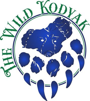 The Wild Kodyak - This streaming gamer requested a logo utilizing Blue, Green, and a Kodiak bear for his channel.