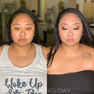 Bridal Trial - My stunning client wanted her Bridal Pre Trial before her actual wedding reception. She was in love with the results and decided to book her Bridal makeup.
***When booking Bridal Makeup your bridesmaids receive a discount for their makeup. Contact us for more info! Bridal Trial - My stunning client wanted her Bridal Pre Trial before her actual wedding reception. She was in love with the results and decided to book her Bridal makeup.
***When booking Bridal Makeup your bridesmaids receive a discount for their makeup. Contact us for more info!