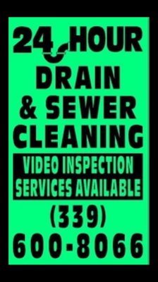 Call us anytime, 24 Hours a day 7 Days a week! - We are eager to help.
Don’t hesitate to call anytime 24 hours a day we will help with your clogged toilet or drain.
We can also send a camera into your drains to see exactly what is going on rather than speculate.
Mainlines and sewer pipes serviced also. Call us anytime, 24 Hours a day 7 Days a week! - We are eager to help.
Don’t hesitate to call anytime 24 hours a day we will help with your clogged toilet or drain.
We can also send a camera into your drains to see exactly what is going on rather than speculate.
Mainlines and sewer pipes serviced also.