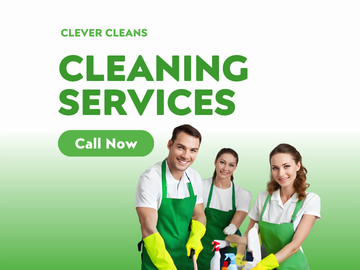 Cleaning Services - Clever Cleans – Professional & Reliable Cleaning Services

At Clever Cleans, we provide top-quality cleaning services across the Chicagoland area, ensuring your home or business stays spotless and fresh. Our team of trained professionals uses eco-friendly, high-grade cleaning products and advanced equipment to deliver exceptional results every time.