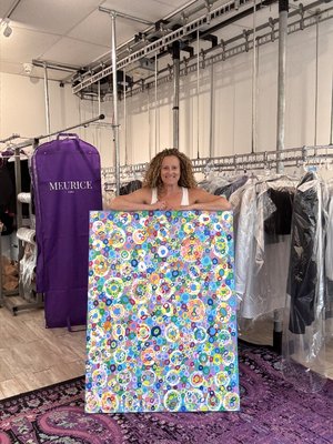 Large format fine art giclée printing for artists and businesses - Hamptons-based clothing garment care company required very large versions of original artwork scanned, reproduced, and gallery wrap stretched. We helped our artist partner Bonnie Druker make it happen.
Beautifully. Large format fine art giclée printing for artists and businesses - Hamptons-based clothing garment care company required very large versions of original artwork scanned, reproduced, and gallery wrap stretched. We helped our artist partner Bonnie Druker make it happen.
Beautifully.