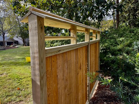 Beautiful Custom Fence (Japanese Style) - This was a spectacular piece of art requested by one of our customers. They could not believe their eyes once the job was completed. Beautiful Custom Fence (Japanese Style) - This was a spectacular piece of art requested by one of our customers. They could not believe their eyes once the job was completed.
