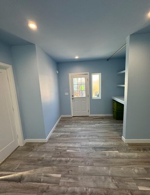 Adu garage conversion - Remodeling a garage conversion into an adu. 
400 sqft 

With kitchen bathroom and living area