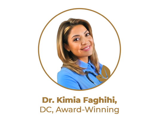 Kimia Faghihi, DC - A skilled Doctor of Chiropractic with a strong foundation in functional medicine, adept in utilizing Diversified Technique to achieve personalized patient outcomes. Her expertise also encompasses the management of personal injury cases, where she coordinates with legal professionals to provide comprehensive patient care. Dr. Kimia Faghihi is awarded as the Doctor of the Year 2018.